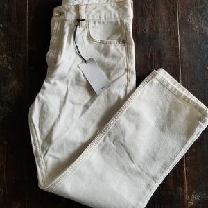 👖MANGO  STRAIGHT LEG HIGHWAISTED JEANS